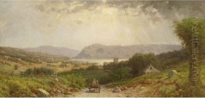 On The Road To Town by George Lafayette Clough