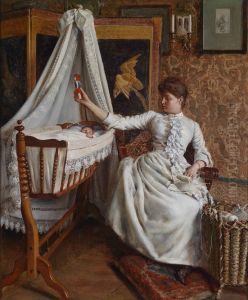 Muttergluck by Auguste Didier Clovis Francois