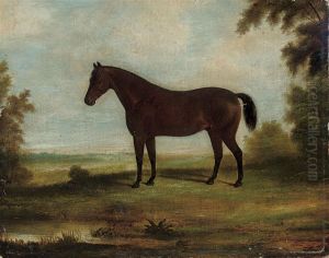 A Bay Hunter In A Landscape