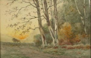 Path Along The Woods by William Clusmann