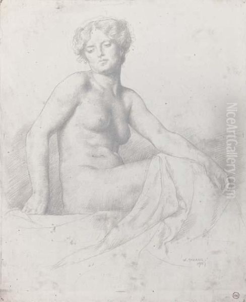 Study Of A Nude - view 1