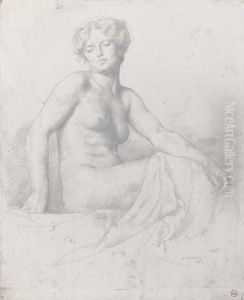 Study Of A Nude by William Clusmann