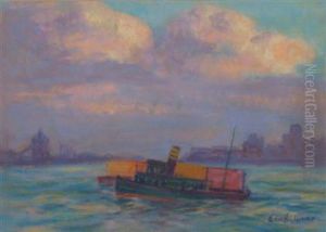 Tugboat In Harbor