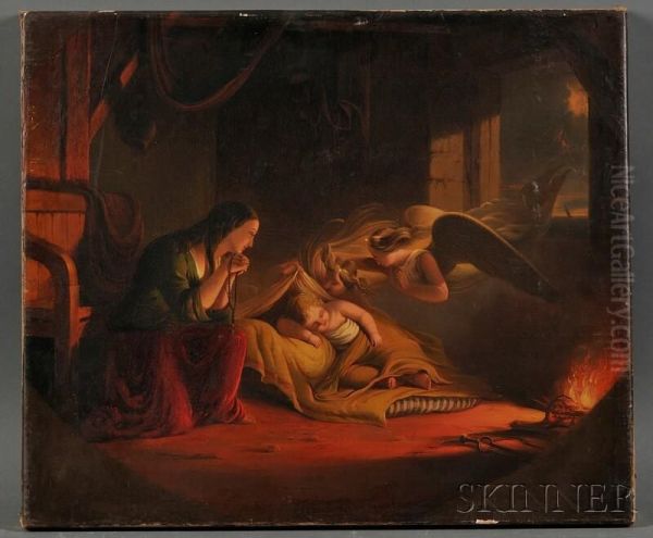 Adoration In The Stable - view 1