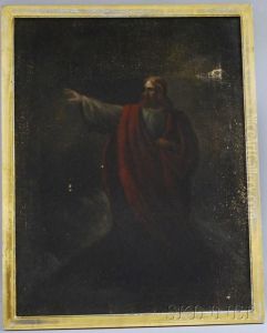 Portrait Of A Religious Figure by Darius Cobb