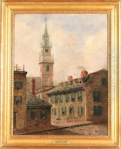 Old North Church And Paul Revere's Home, Boston by Darius Cobb