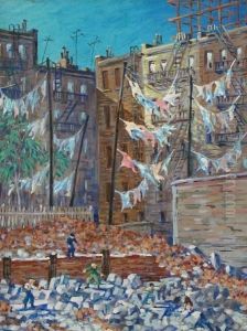 Backyards Of The City by Henry Ives Cobb