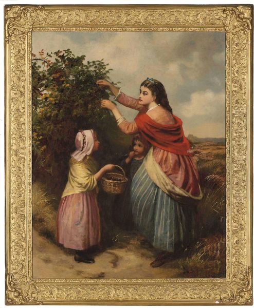 Picking Berries - view 1