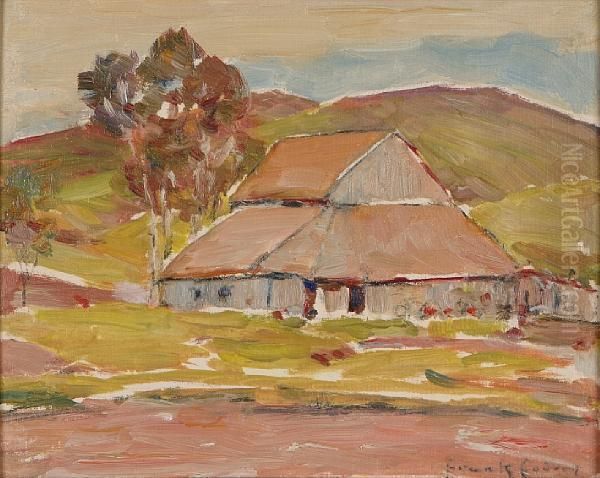 Farm Scene With Barn - view 1