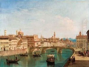 L'arno Al Ponte Di Santa Trinita