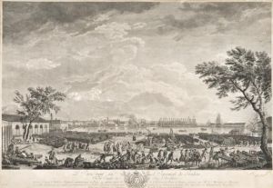 "le Port Vieux De Toulon" by Charles-Nicolas I Cochin