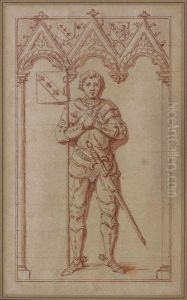 Le Gisant De Erard Iii Du Chatelet by Charles Nicolas Cochin Le Jeune