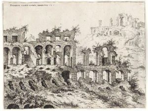 Ruinarum Palatii by Hieronymus Cock