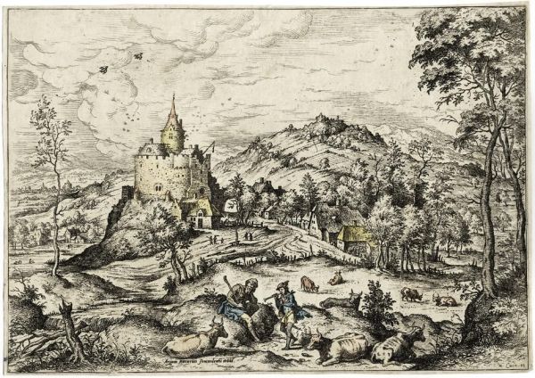 Die Landschaft Mit Merkur Und Argus - view 1