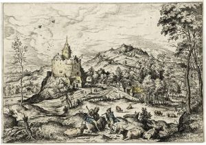 Die Landschaft Mit Merkur Und Argus