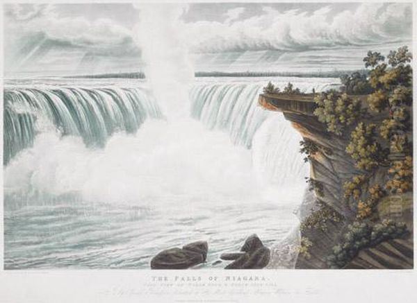 The Falls Of Niagara, This View Of Table Rock - view 1