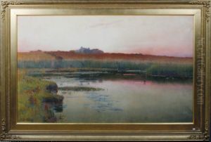 When The West Was Crimson Glows by George Cockram