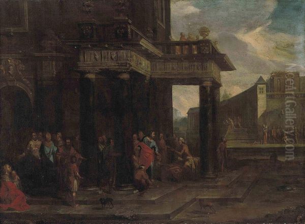 Christ At The Pool Of Bethesda - view 1