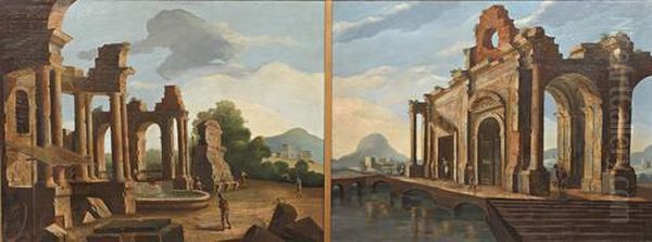 Capriccio Of Roman Ruins - view 1