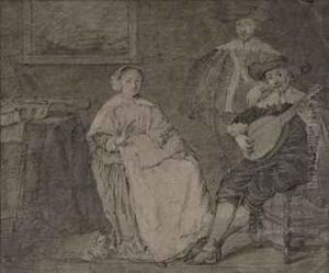 Musicians In An Interior