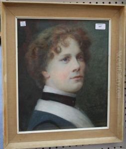 Head And Shoulders Portrait Of A Young Woman Head And Shoulders Portrait Of A Young Woman