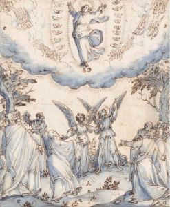 The Resurrection: A Design For A Stained Glass Window by Wenceslas Coebergher