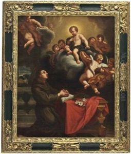 "das Jesuskind Erscheint Dem Hl. Antonius Von Padua"