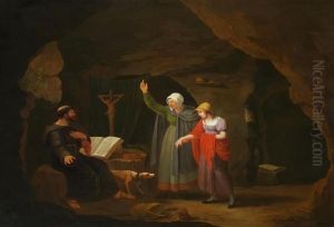 La Tentation De Saint Antoine by Constantin Fidele Coene