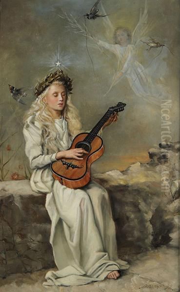 Pre-raphaelite Scene - view 1