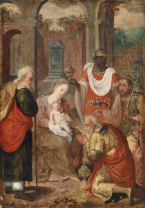 The Adoration Of The Kings by Marcellus Coffermans