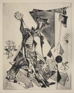 Man Bowling by Joseph Cogels