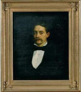 Portrait D'emile Vandepeut by Remy Cogghe