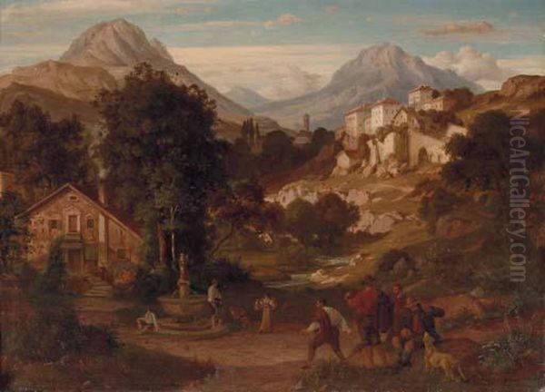 Playing A Ball Game - view 1