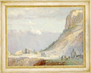 A Quarry On The Lake Of Geneva by Lewis Cohen