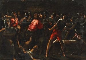 The Betrayal Of Christ by Gillis Coignet