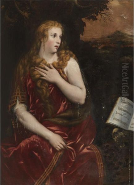 Mary Magdalene In A Landscape - view 1