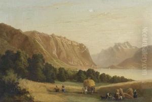 Umgebung Von Montreux. by Jean Jacques Franc. Coindet