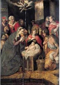 Van Den Cortbemde : Nativite by Johannes Colaert