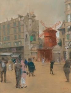 Moulin Rouge, (1914) by Domenico Colao