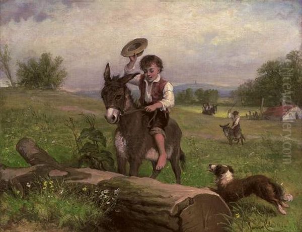 The Stubborn Donkey - view 1