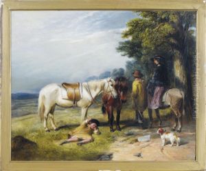 The Riding Lesson by James William Cole