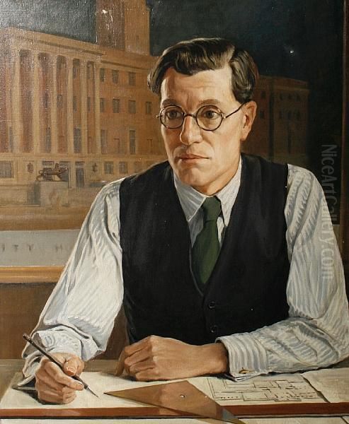 Portrait Of The Architect S Rowland Pierce - view 1