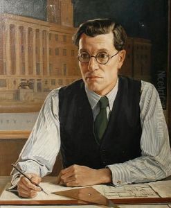 Portrait Of The Architect S Rowland Pierce