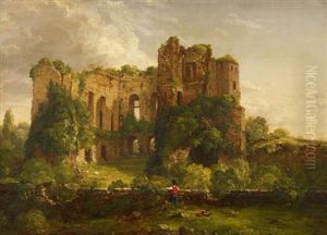 Part Of The Ruins Of Kenilworth Castle