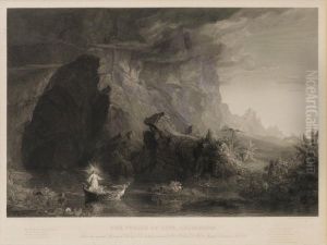 Voyage Of Life by Thomas Cole