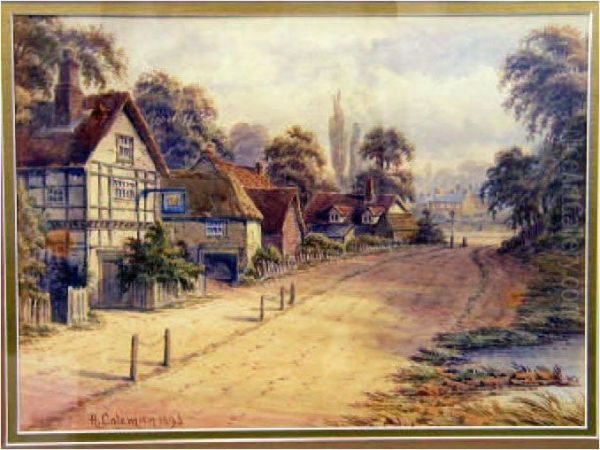 Village Street Scene - view 1