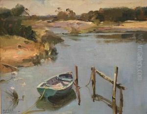 Moored Dinghy