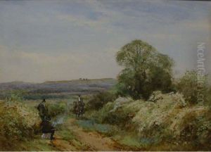 Veduta Della
Campagna Romana by Enrico Coleman