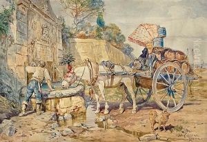 A Stop For A Drink by Enrico Coleman