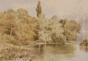 Punt On The Thames At Pangbourne